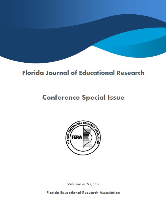 					View Vol. 61 No. 3 (2024): 2023 Florida Educational  Research Association Conference Special Issue
				