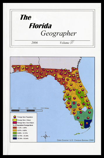 					View Vol. 37 (2006): The Florida Geographer
				