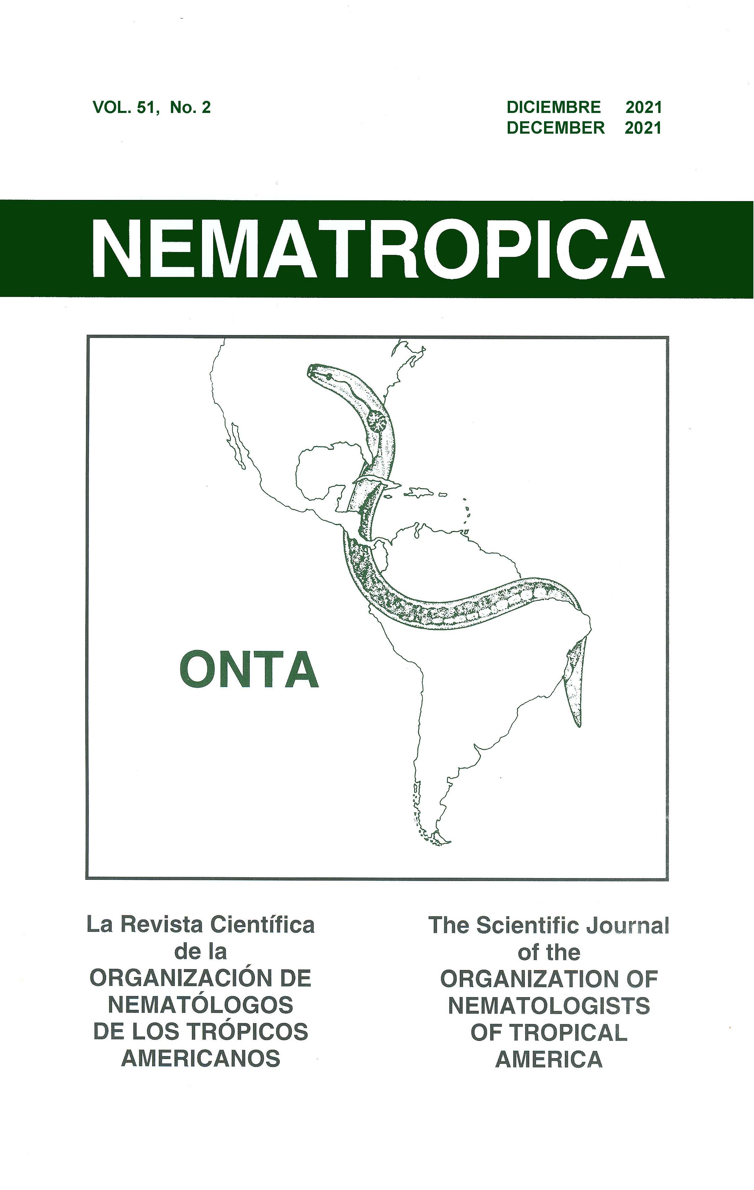 					View Vol. 51 No. 2 (2021): Nematropica
				