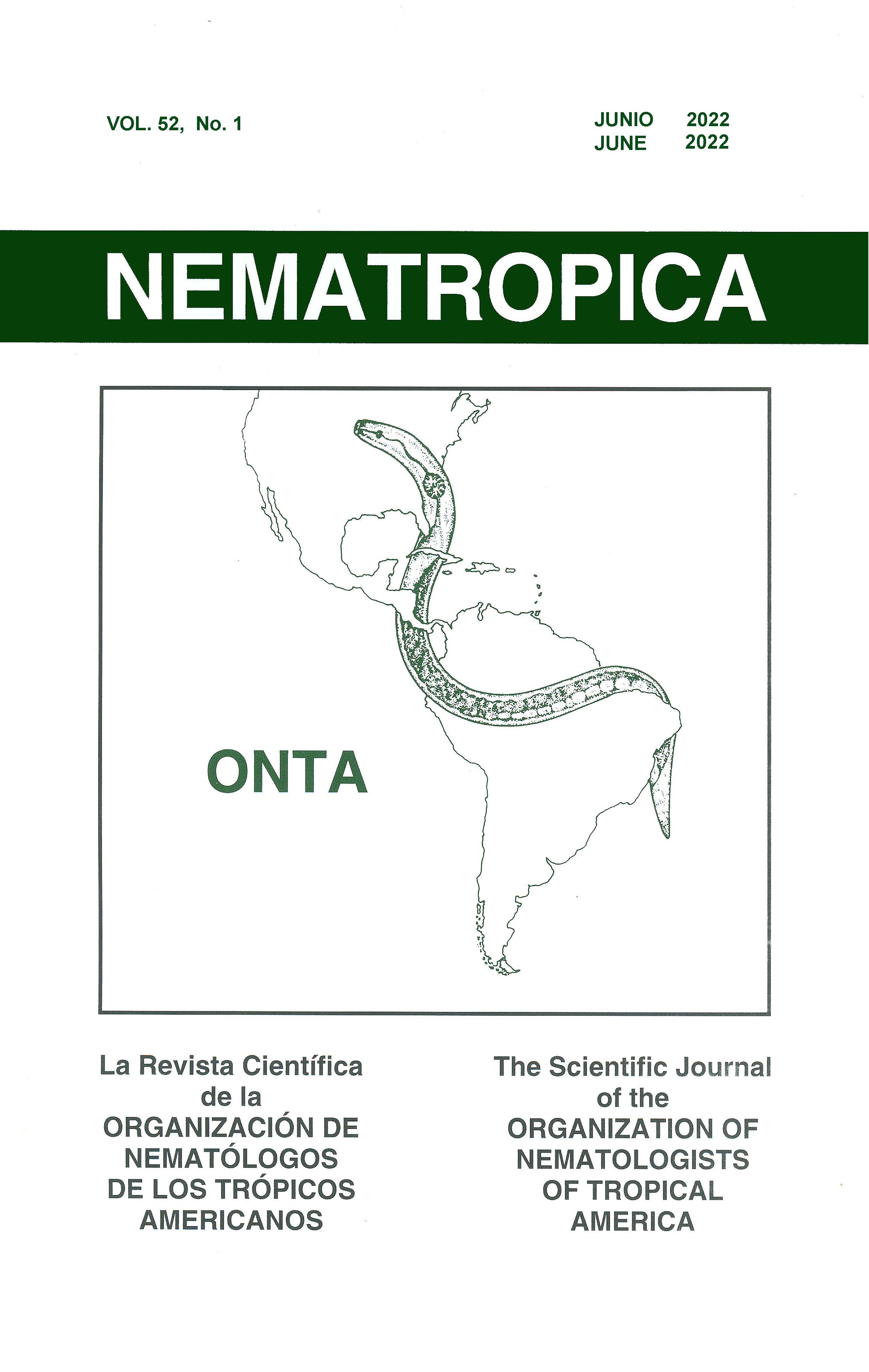 					View Vol. 52 No. 1 (2022): Nematropica
				