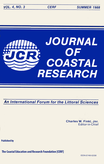 					View Vol. 4 No. 3 (1988): Journal of Coastal Research
				