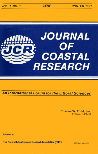 					View Vol. 7 No. 1 (1991): Journal of Coastal Research
				