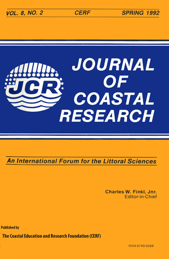 					View Vol. 8 No. 2 (1992): Journal of Coastal Research
				
