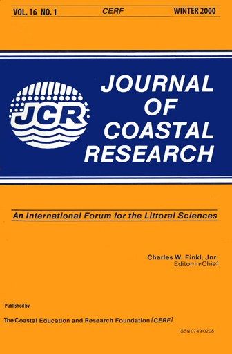 					View Vol. 16 No. 1 (2000): Journal of Coastal Research
				