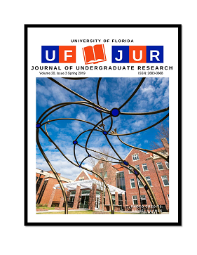 					View Vol. 20 No. 3 (2019): UF Journal of Undergraduate Research
				