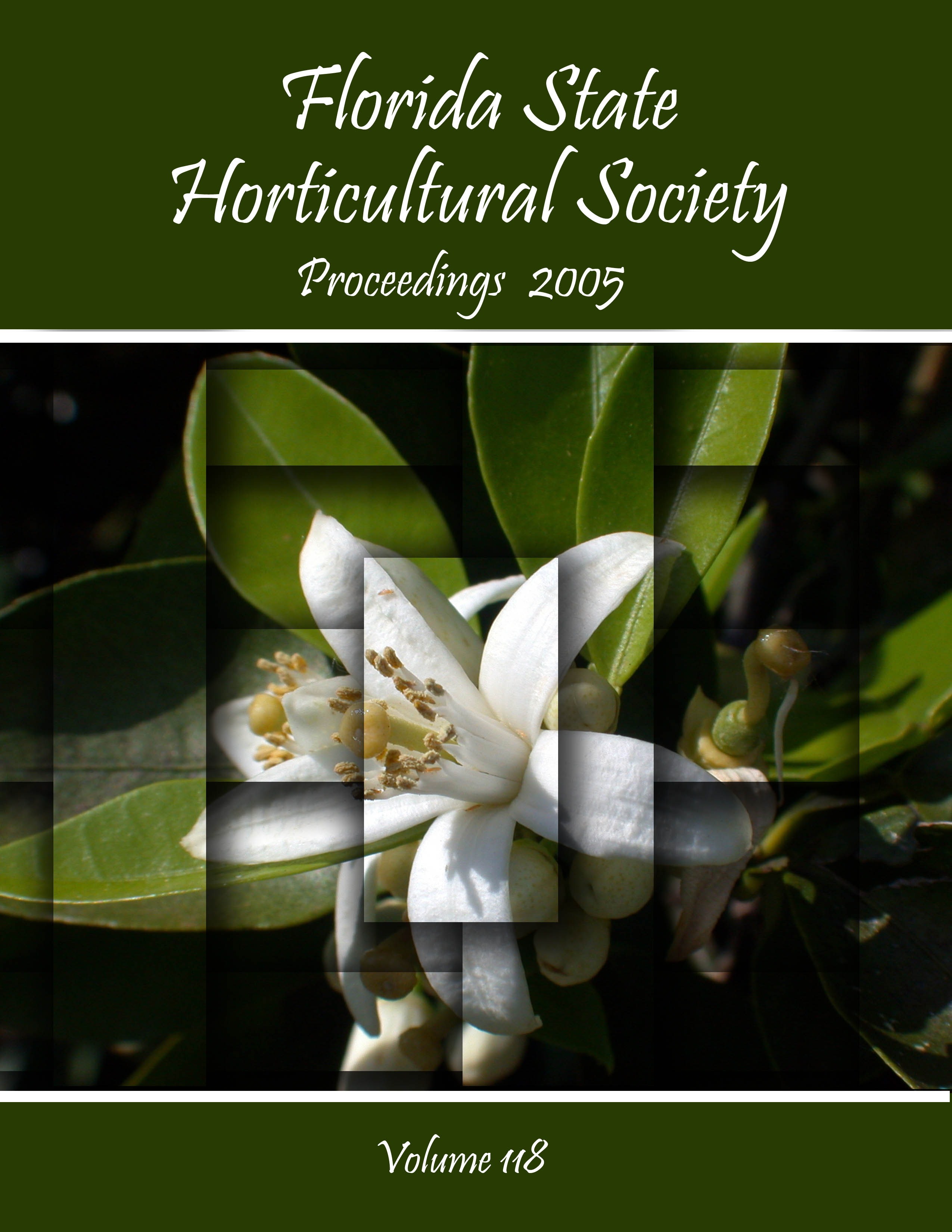2005 Proceedings of the Florida State Horticultural Society