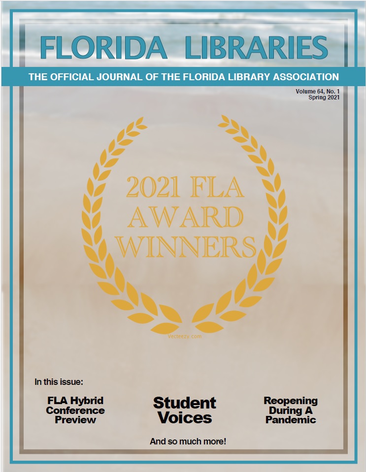 Florida Libraries Spring 2021 Cover