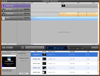 Screenshot of GarageBand software.