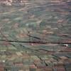 El valle de Almolonga, en donde muchos cultivos hortícolas son producidos en pequeñas parcelas.