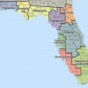Map of the functional economic regions of Florida.