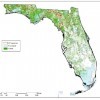 Location of Public and Forest Stewardship Program (FSP) Forests in Florida.