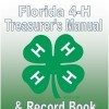 Florida 4-H Treasurer's Manual and Record Book cover page