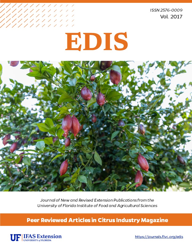 EDIS Cover Volume 2017 Peer reviewed articles in Citrus Industry Magazine