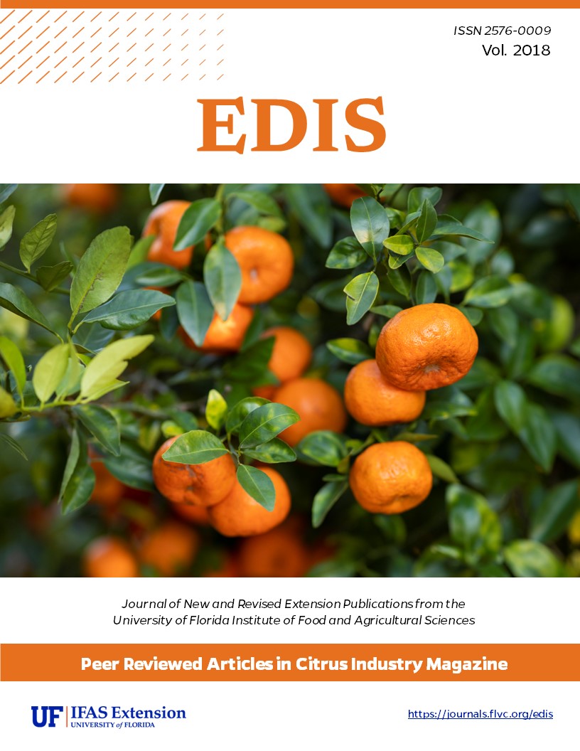 EDIS Cover Volume 2018 Peer reviewed articles in Citrus Industry Magazine