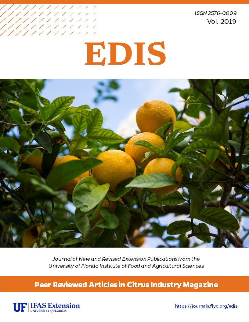 EDIS Cover Volume 2019 Peer reviewed articles in Citrus Industry Magazine