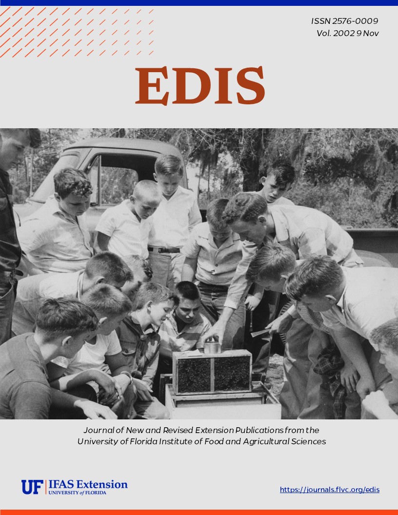 EDIS Cover Volume 2002 Number 9 teacher and students image