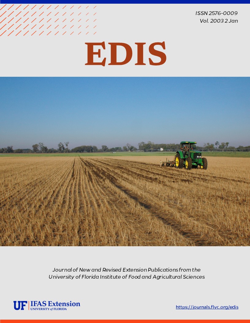 EDIS Cover Volume 2003 Number 2 soil image
