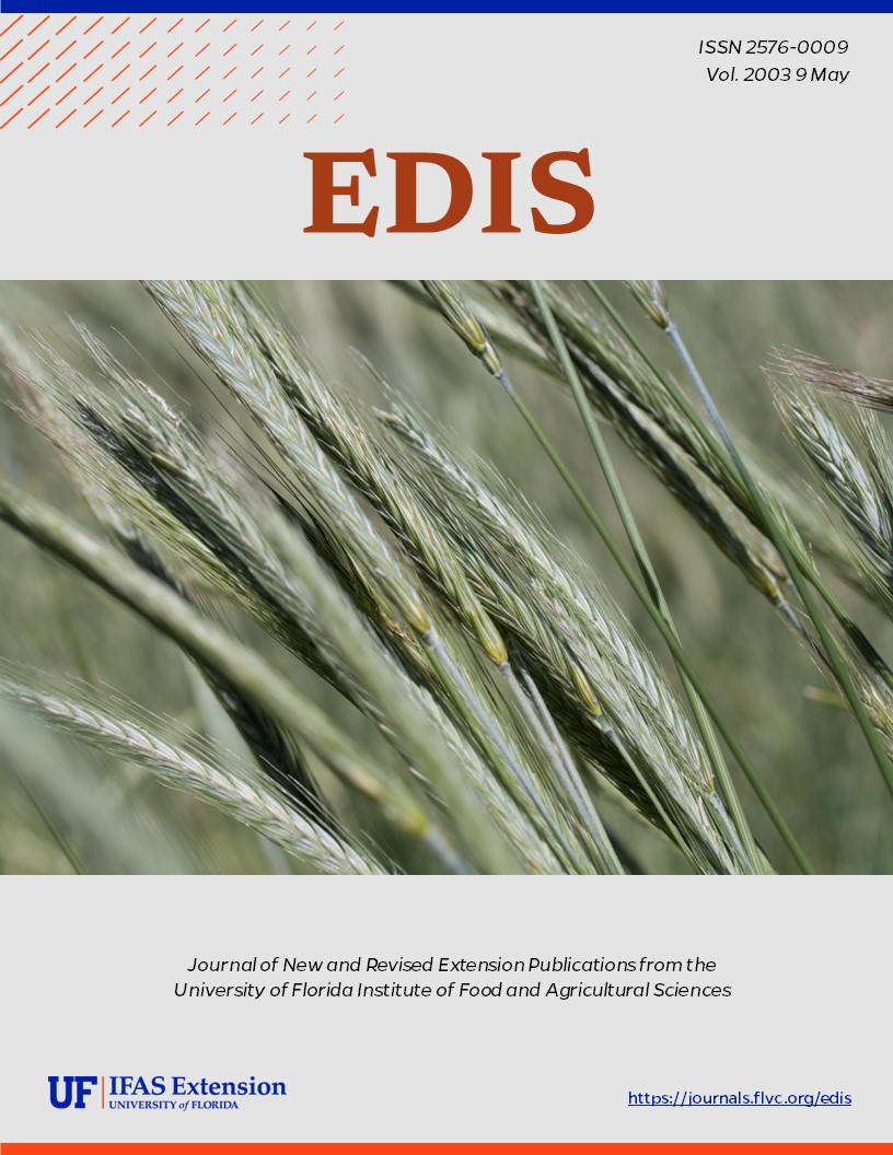 EDIS Cover Volume 2003 Number 9 rice image