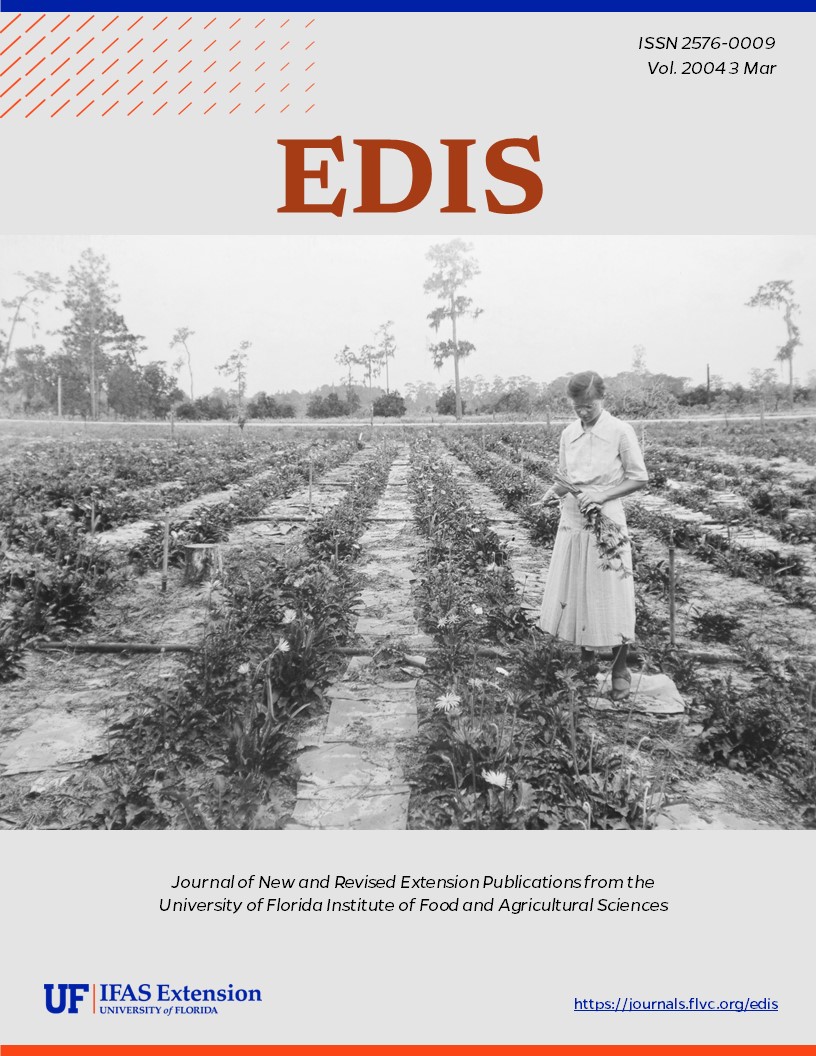 EDIS Cover Volume 2004 Number 3 flowers field image
