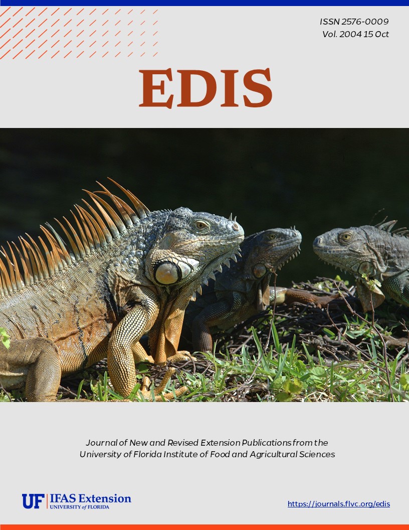 EDIS Cover Volume 2004 Number 15 iguana image
