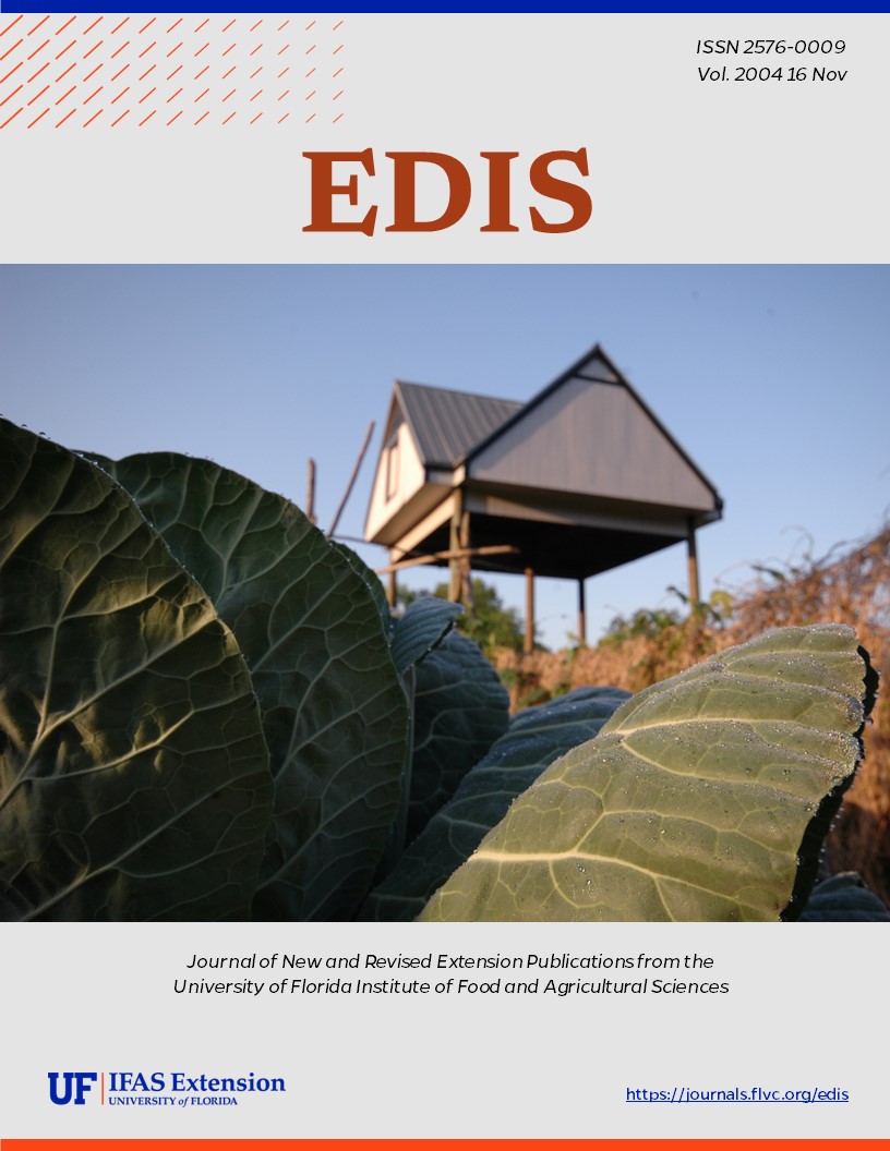 EDIS Cover Volume 2004 Number 16 bats house image