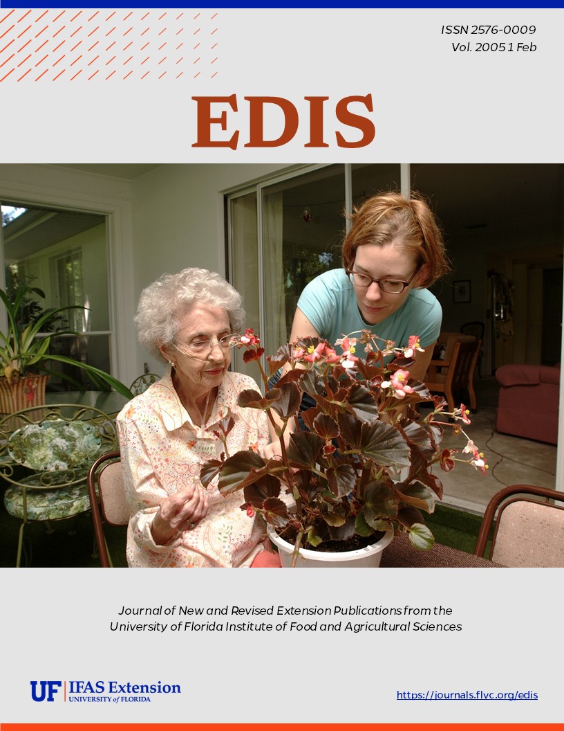 EDIS Cover Volume 2005 Number 1 elder care image