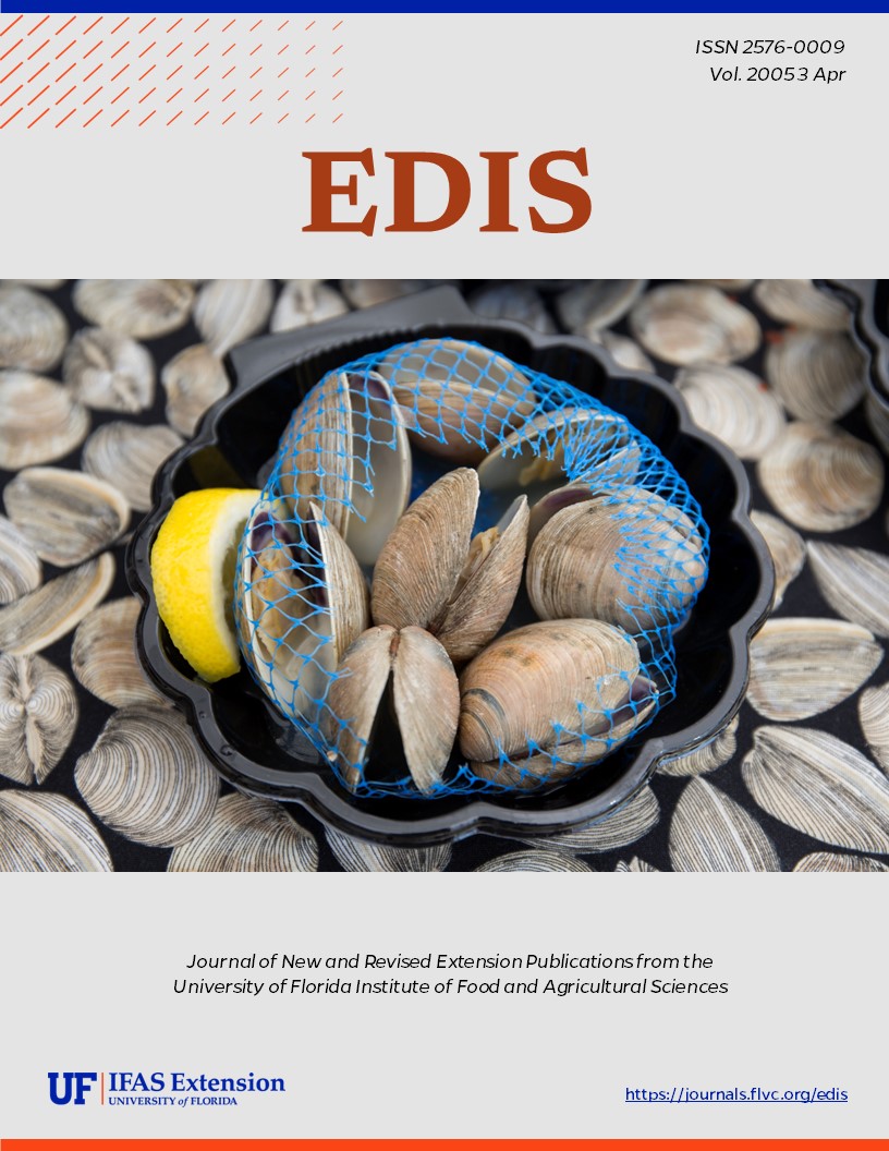 EDIS Cover Volume 2005 Number 3 seafood image