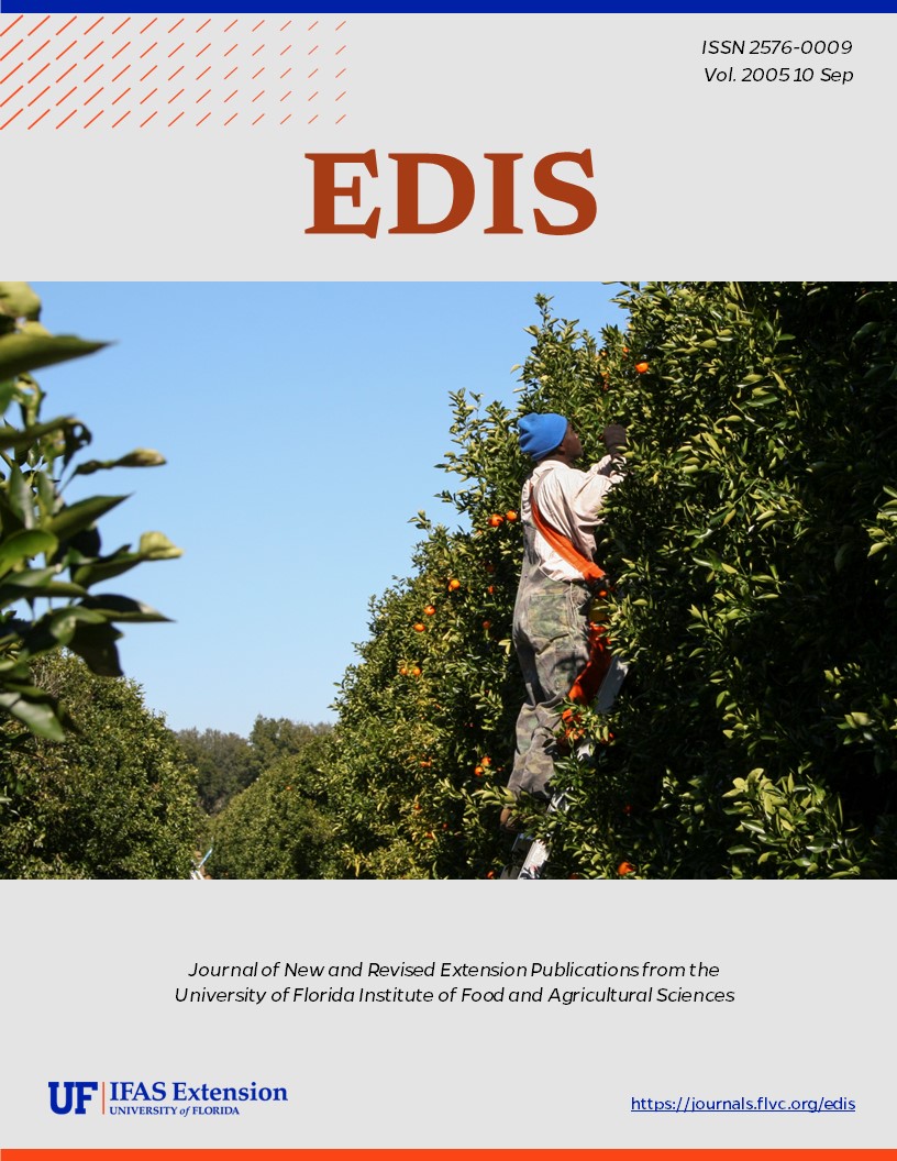 EDIS Cover Volume 2005 Number 10 harvesting image