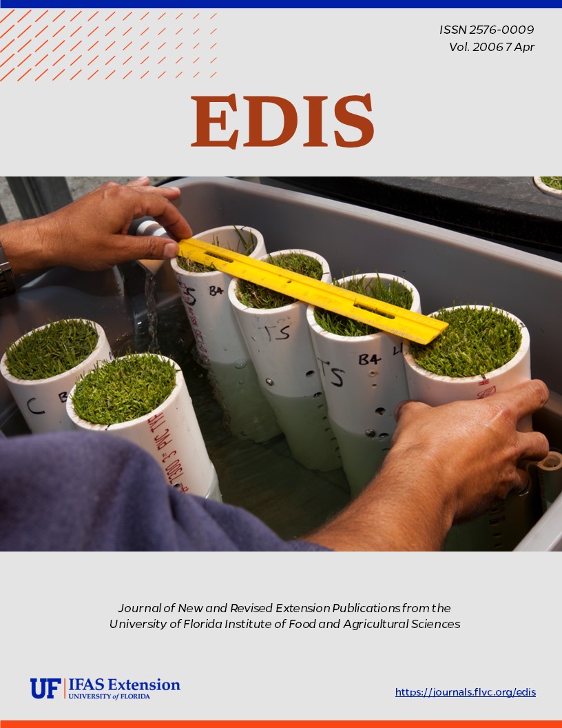 EDIS Cover Volume 2006 Number 7 turfgrass image
