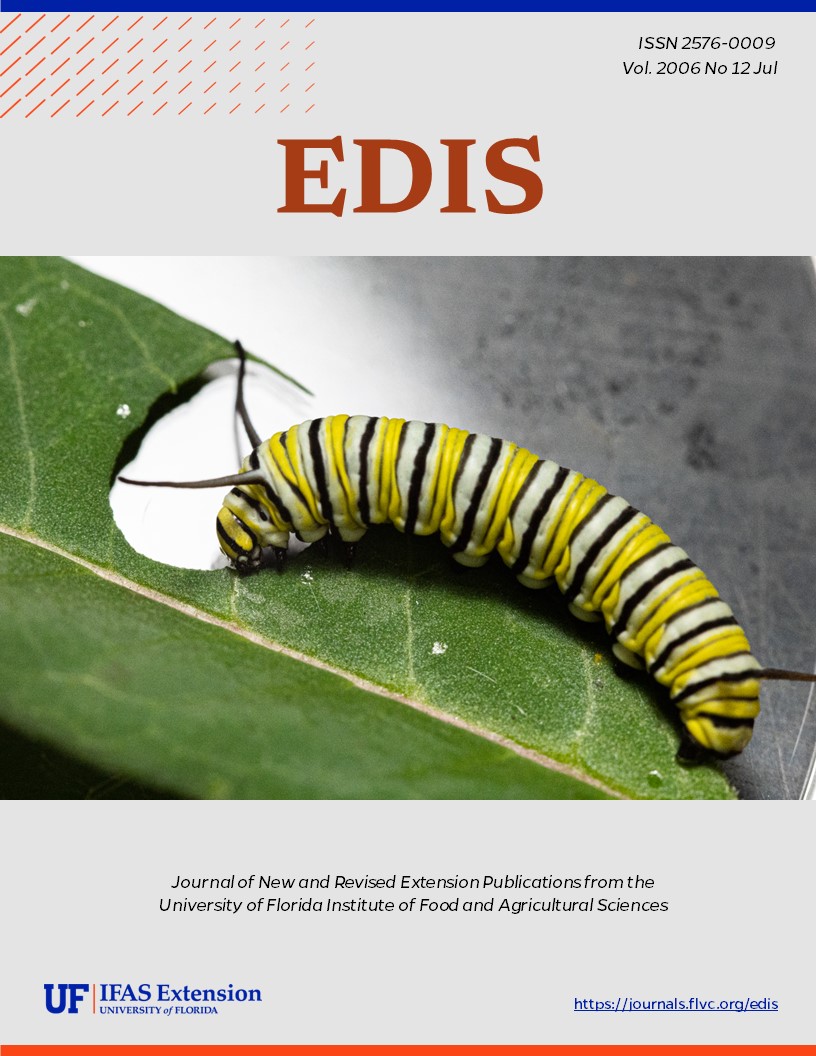 EDIS Cover Volume 2006 Number 12 caterpillar image