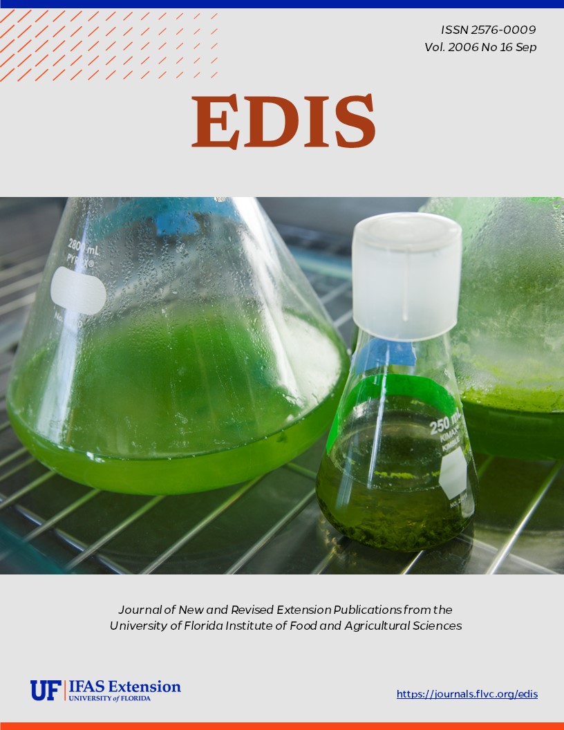EDIS Cover Volume 2006 Number 16 algae image