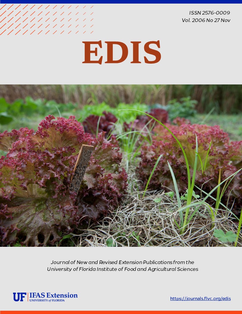 EDIS Cover Volume 2006 Number 27 lettuce image