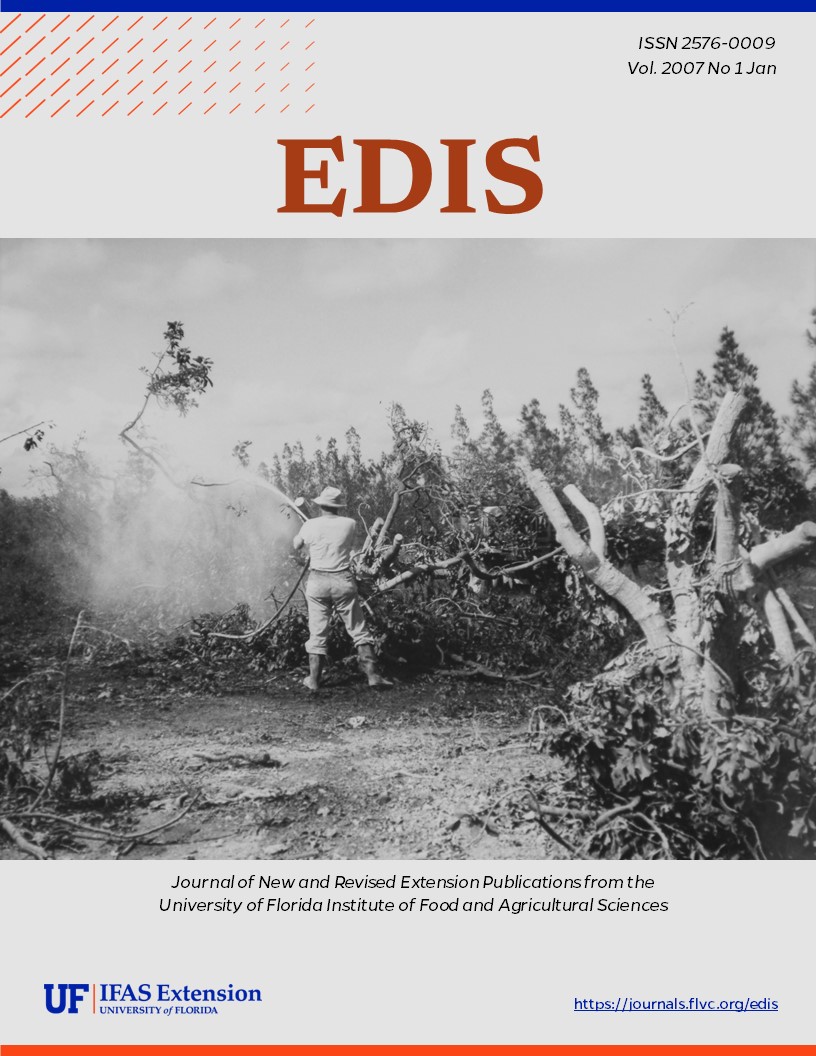 EDIS Cover Volume 2007 Number 1 pesticides image