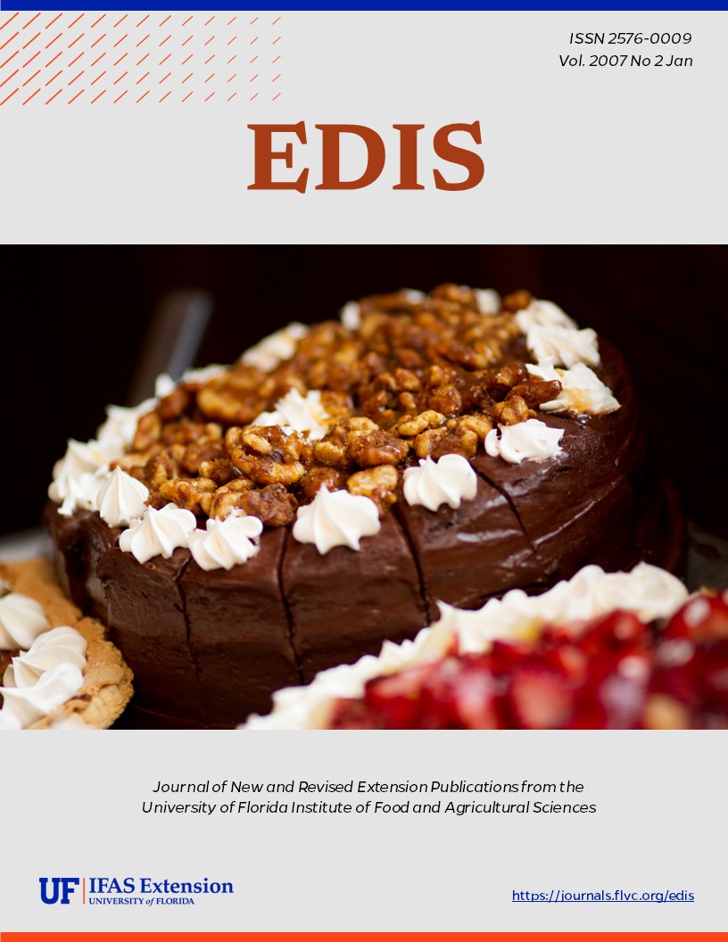 EDIS Cover Volume 2007 Number 2 cakes image
