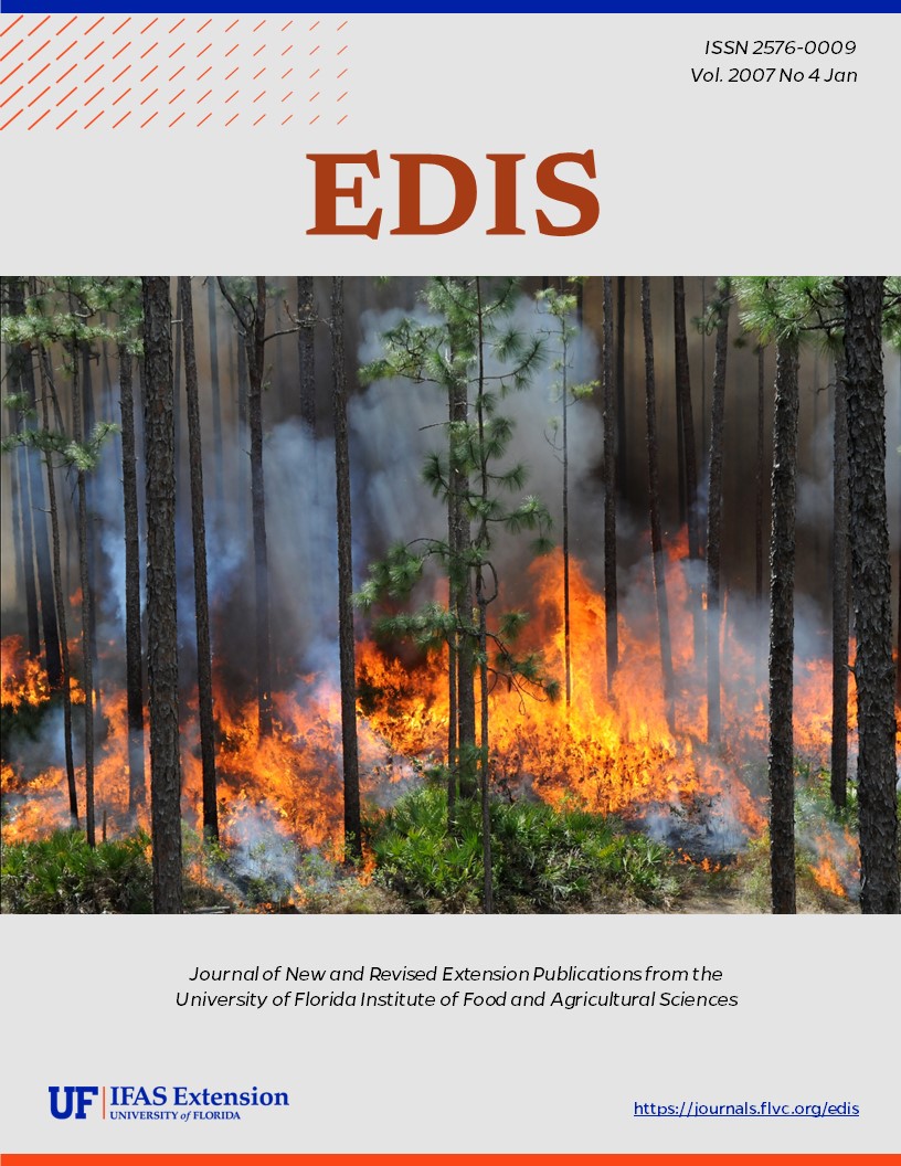 EDIS Cover Volume 2007 Number 4 fire image