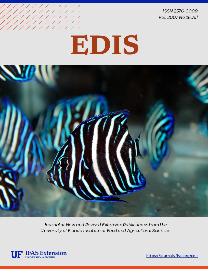 EDIS Cover Volume 2007 Number 16 ornamental fish image