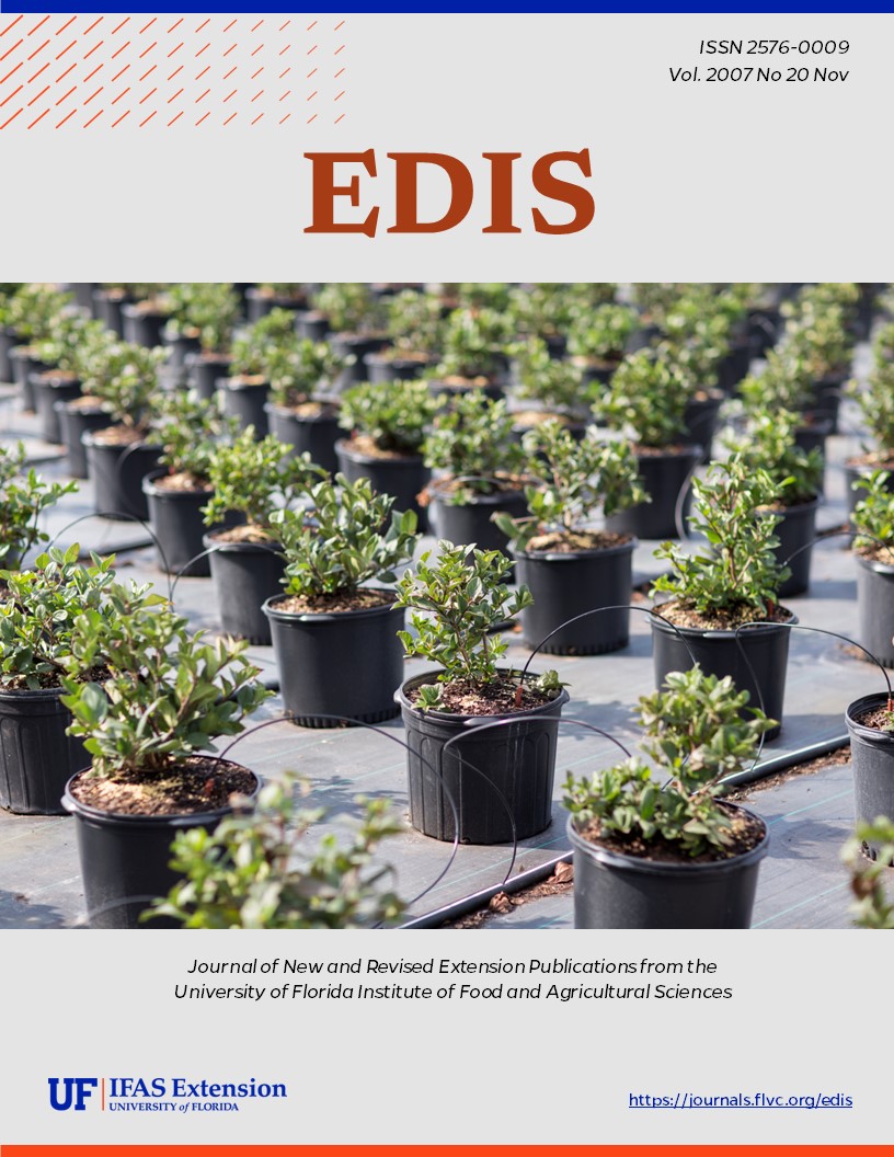 EDIS Cover Volume 2007 Number 20 nursery image