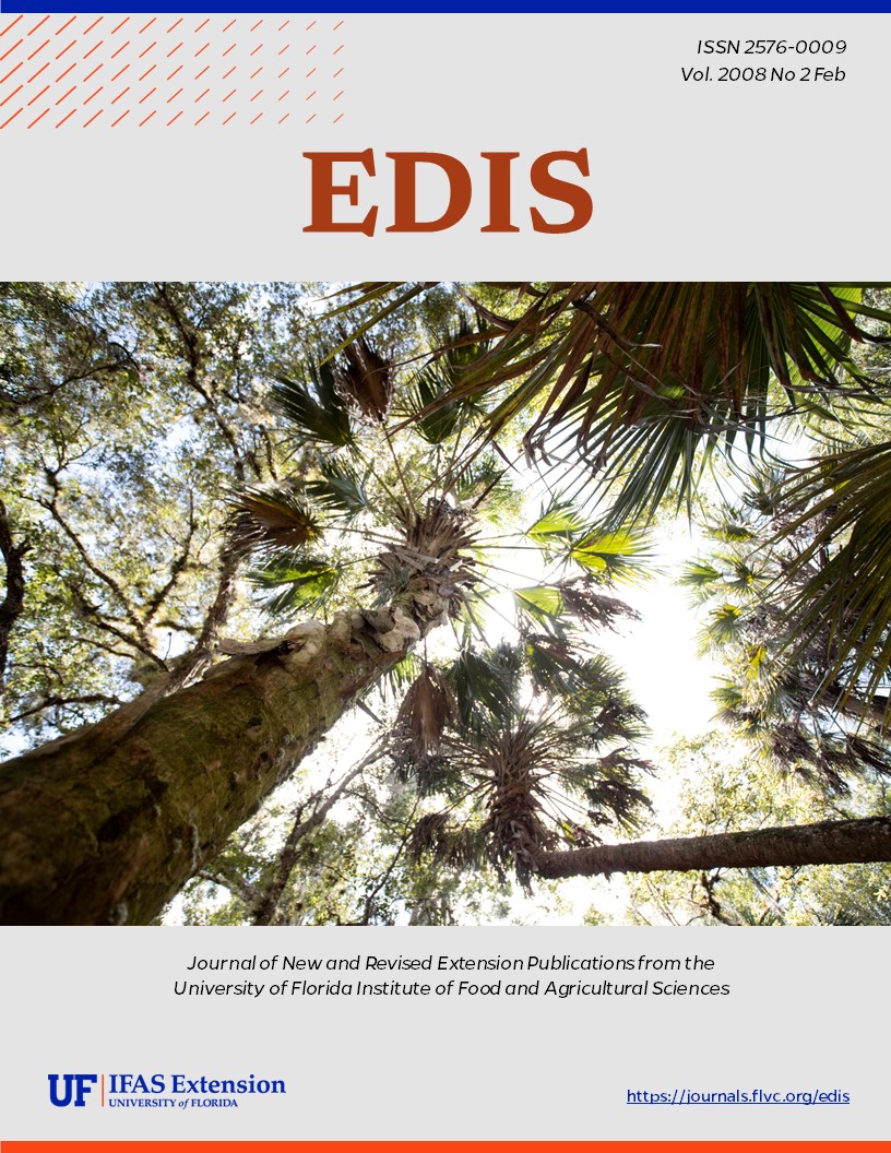 EDIS Cover Volume 2008 Number 2 Tropical Palms image