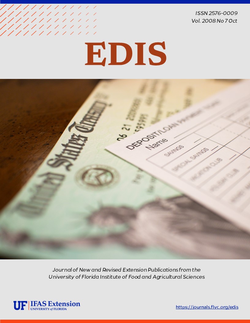 EDIS Cover Volume 2008 Number 7 Money credit image