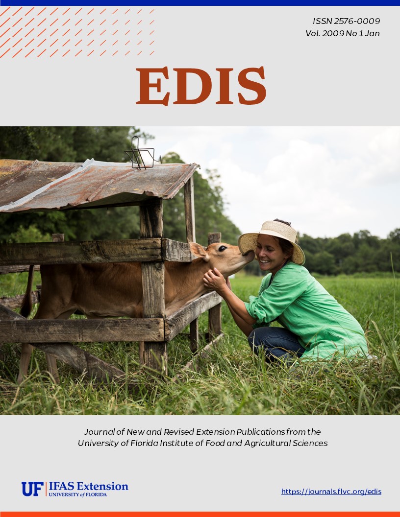 EDIS Cover Volume 2009 Number 1 dairy farm image