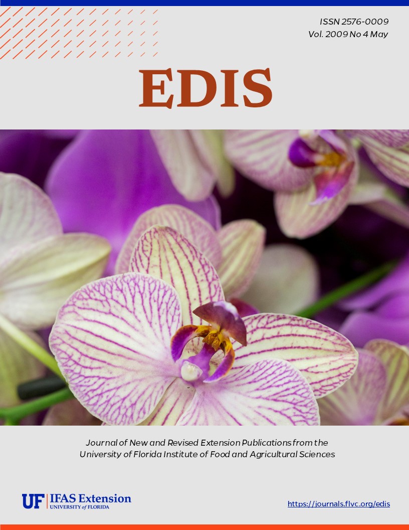 EDIS Cover Volume 2009 Number 4 orchids image