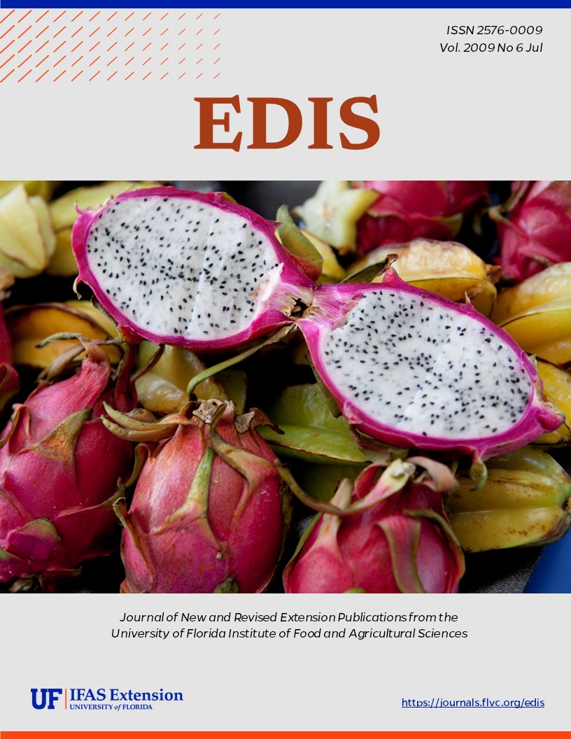 EDIS Cover Volume 2009 Number 6 exotic fruits image