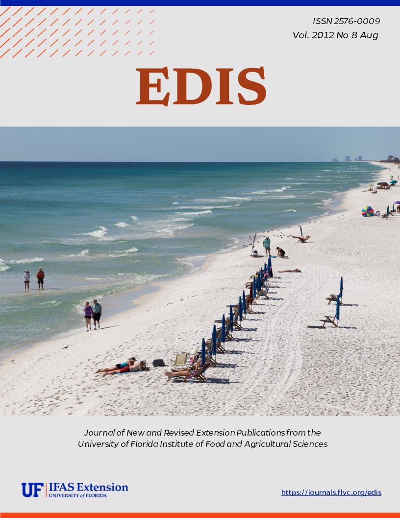 EDIS Cover Volume 2012 Number 8 beach image