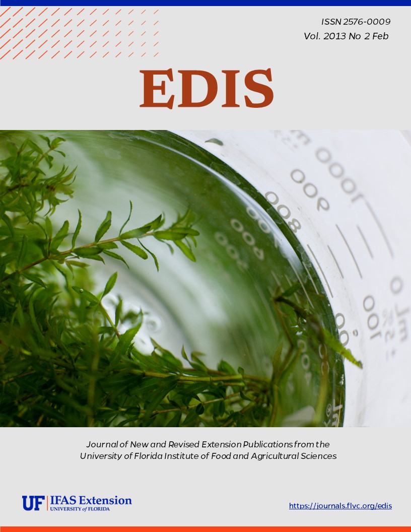 EDIS Cover Volume 2013 Number 2 Hydrilla image