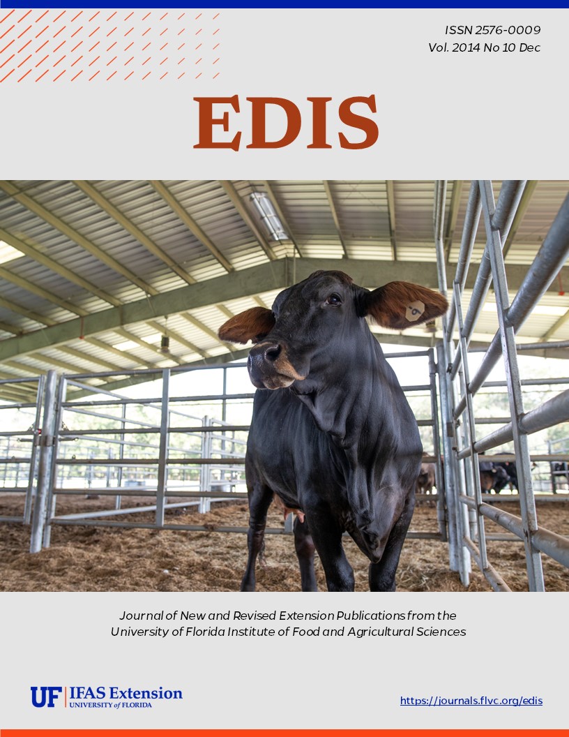 EDIS Cover Volume 2014 Number 10 cattle image