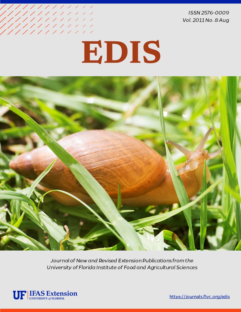 EDIS Cover Volume 2011 Number 8 Snail image