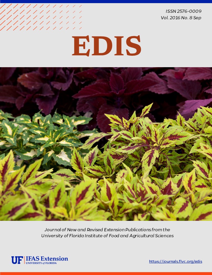 EDIS Cover Volume 2016 Number 8 September