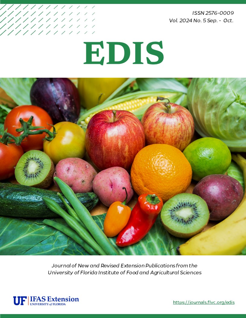 EDIS Cover Volume 2004 Number 5 fruits and vegetables image