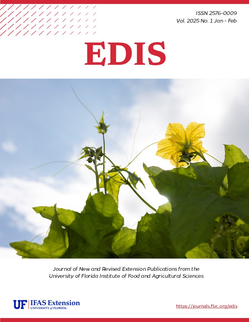 EDIS Cover Volume 2025 Number 1 cucumber flower image