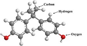 General structure of bispenol-A